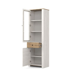 Шкаф с витриной Хинтон ИВ-122.03_1525